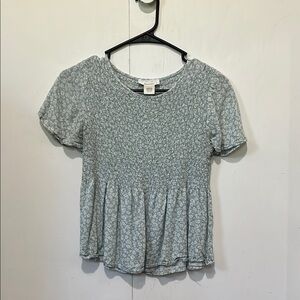 Floral Print Women's Top